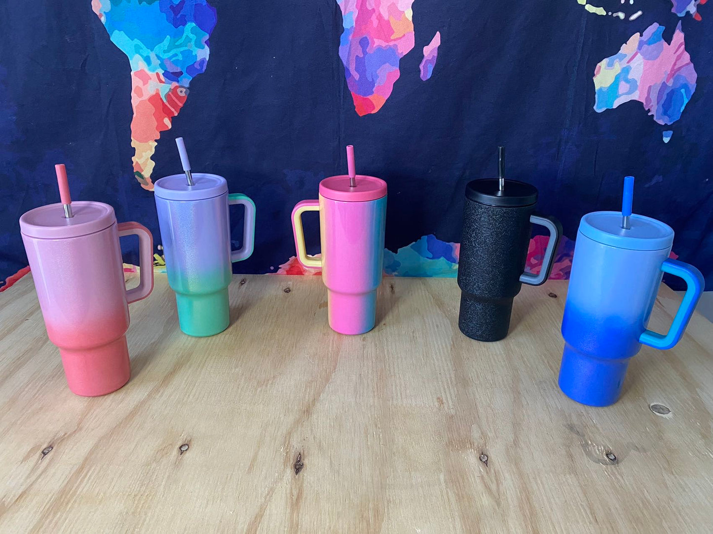 40 Oz Mermaid Color Tumblers