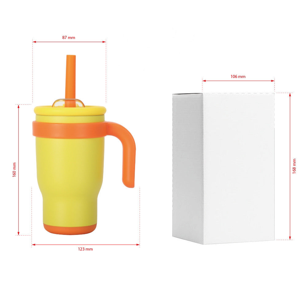 14 Oz Kids/ Baby Insulated Sippy Tumbler with straw